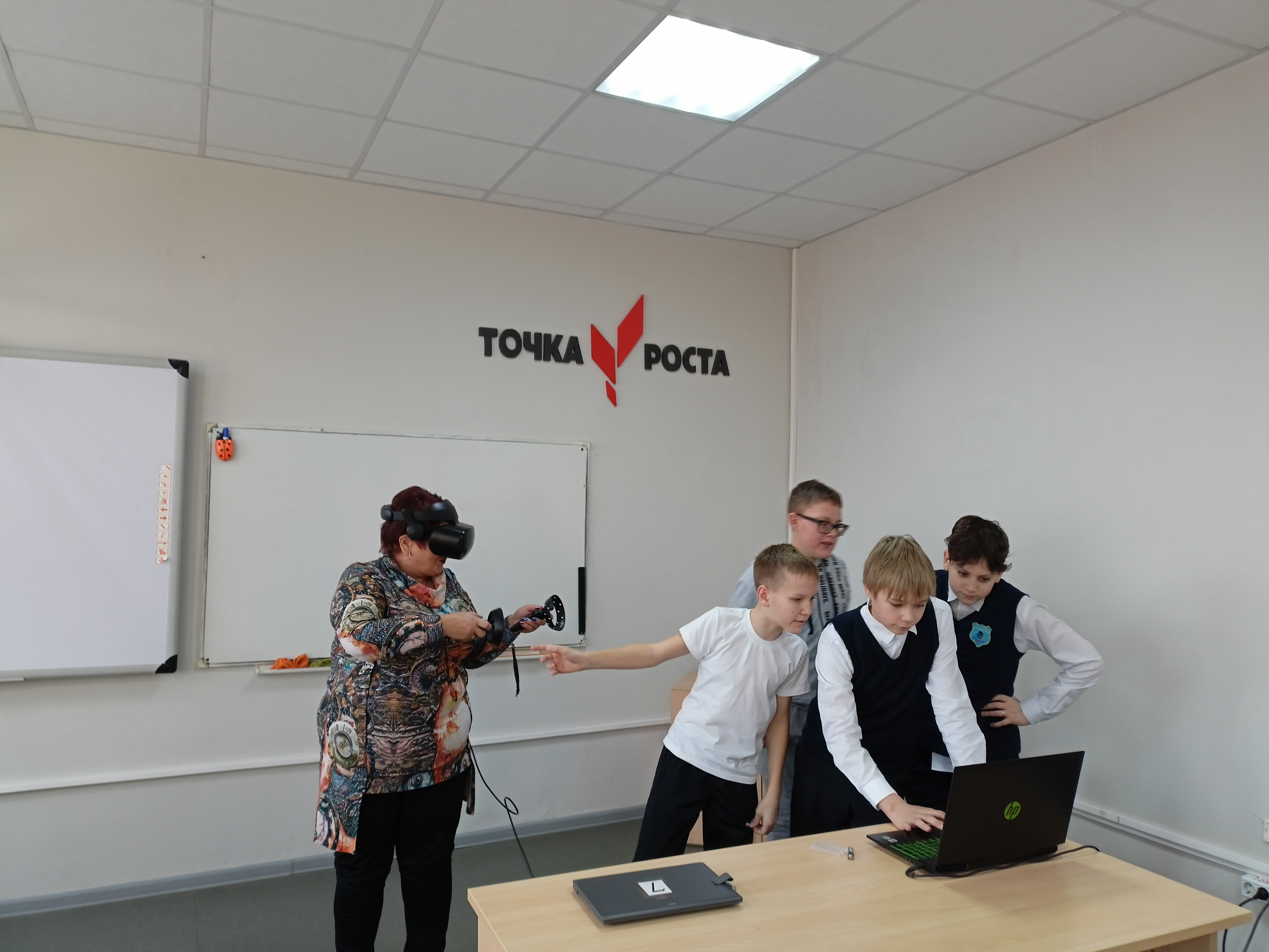 На кружке в Точке роста &amp;quot;VR/AR&amp;quot;.