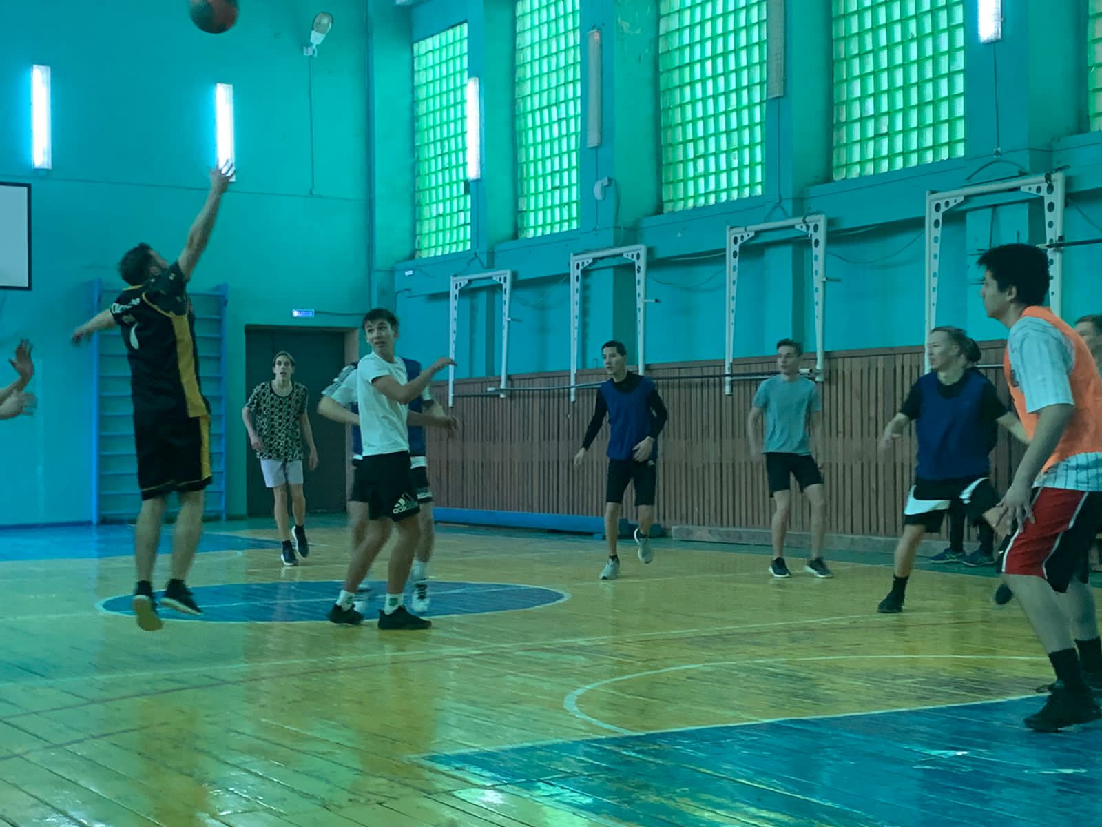Тренировочный процесс секции «Баскетбол».